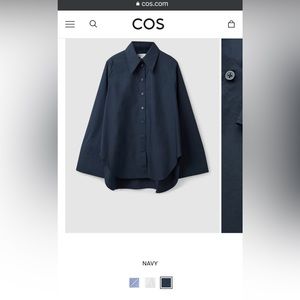 COS relaxed fit shirt